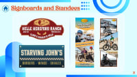 Sign Boards and Standees