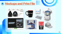 Mockups and Print File