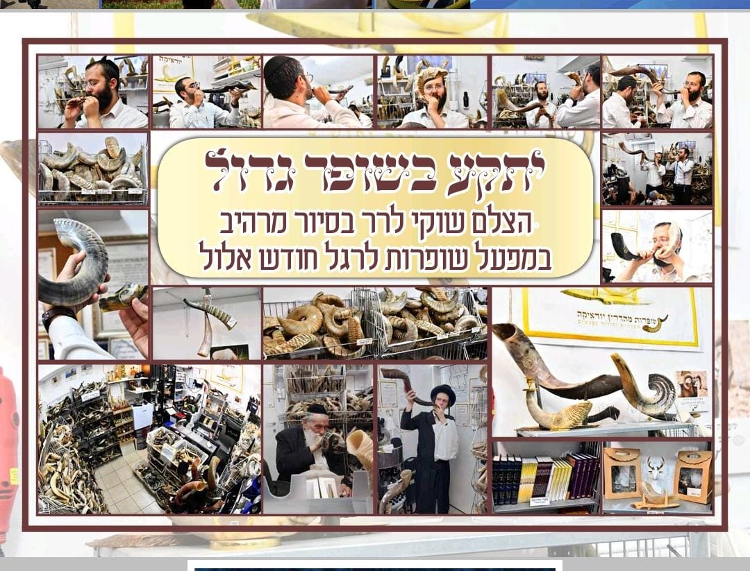 מפעל שופרות מהדרין יודאיקה – המקום המושלם לשופר שלך