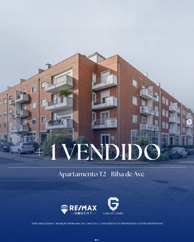 Apartamento T2 Riba de Ave