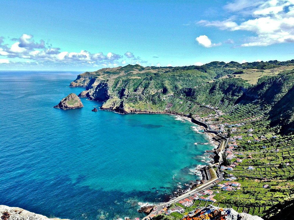 Coastline in the Azores