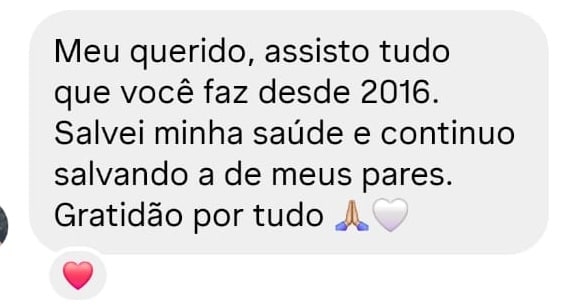 Depoimento de aluno do Dr. Corassa
