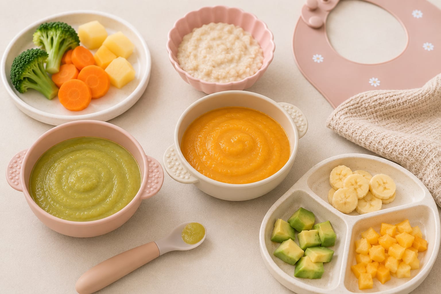Texturas na introdução alimentar? Fiz tudo ao contrário!