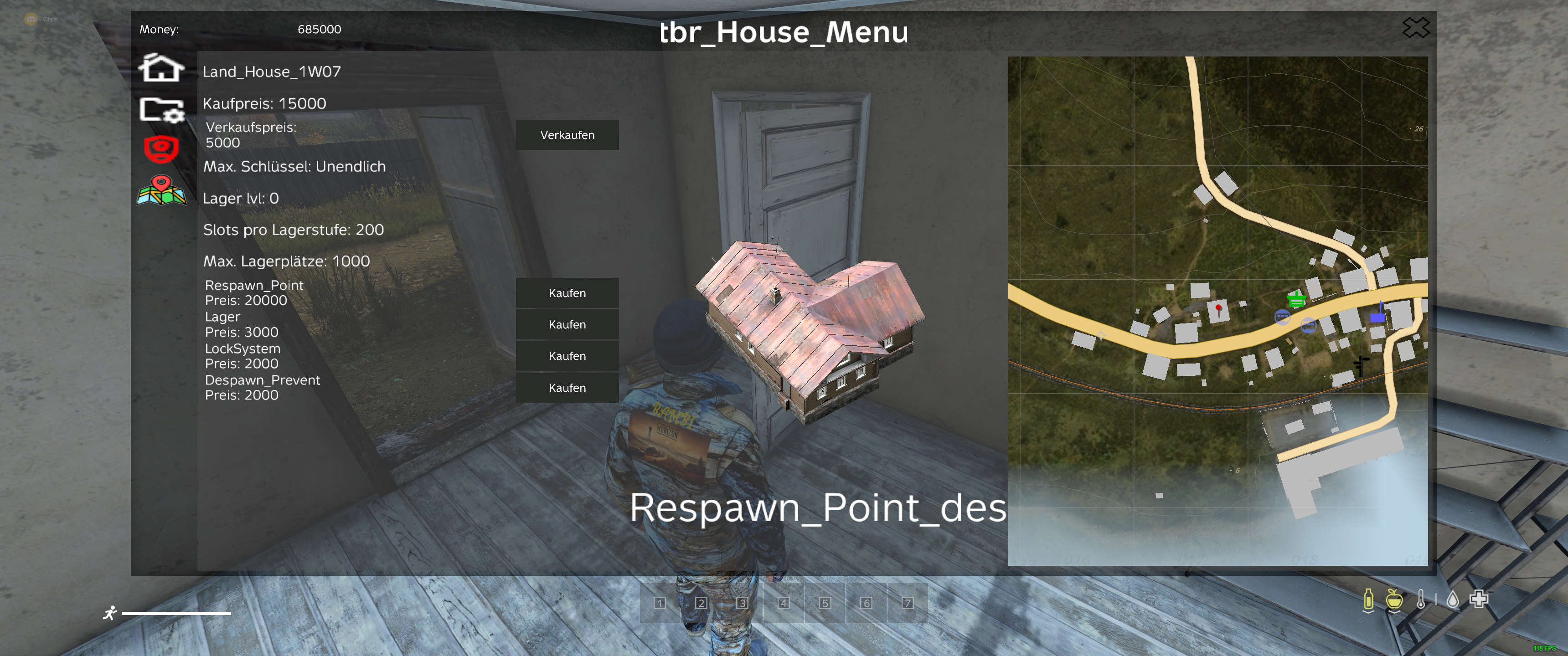 House Purchase Screenshot