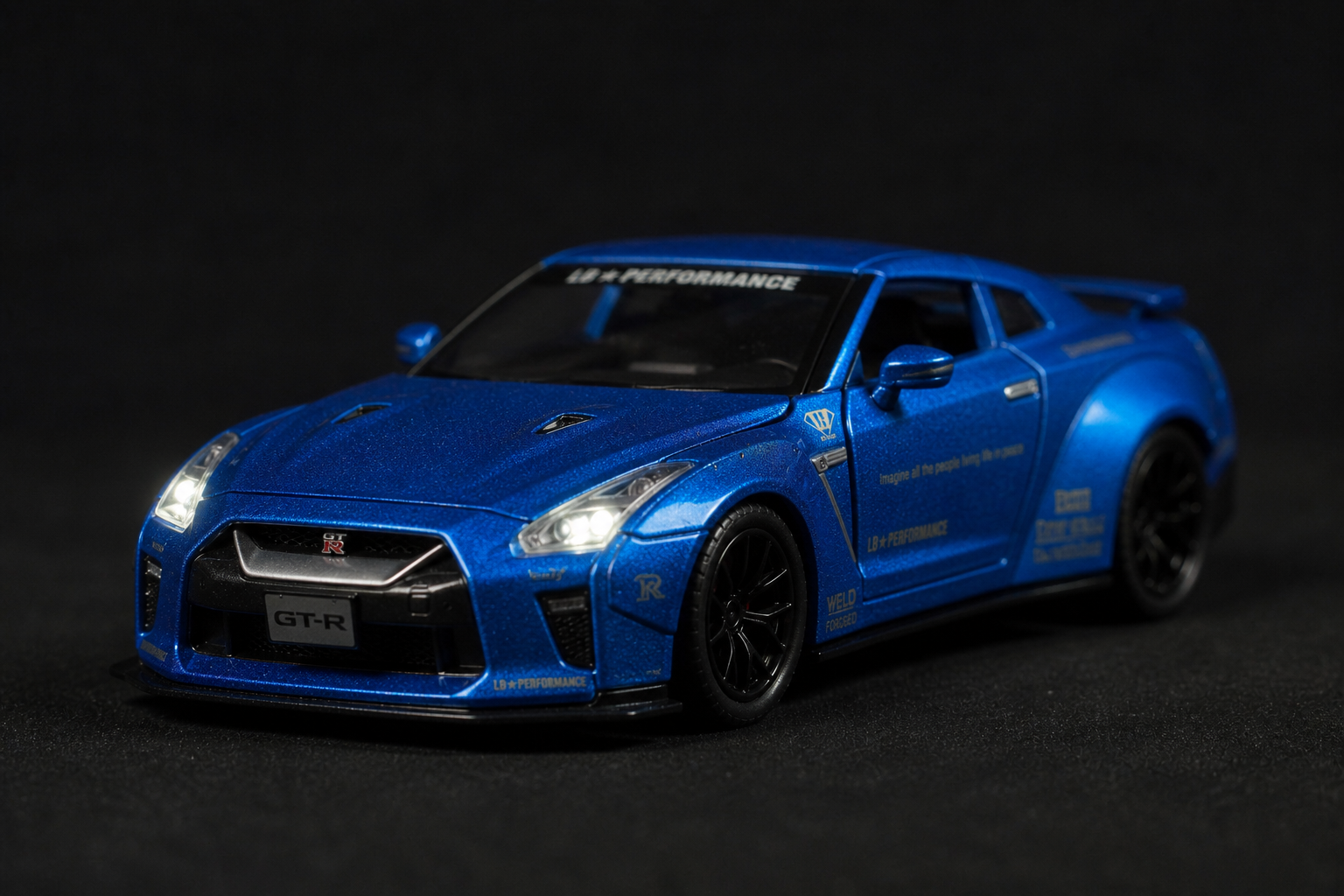 Nissan GT-R (R35) Liberty Walk Edition (Blue)