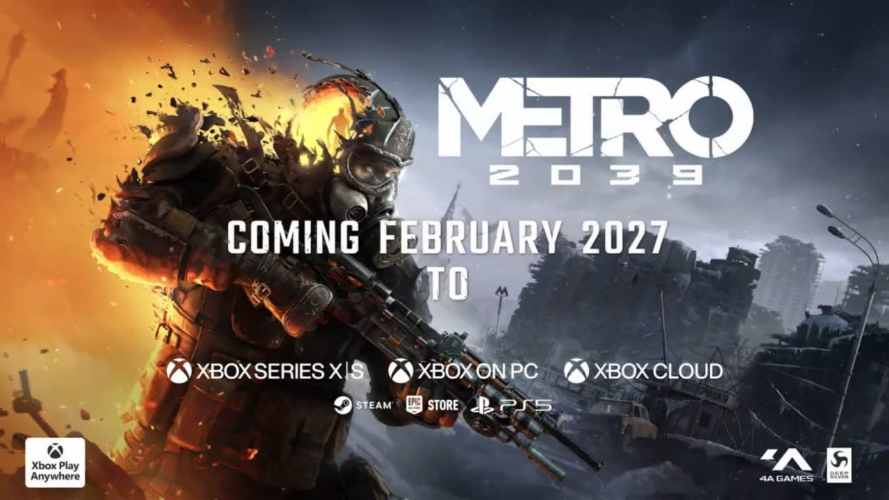 Metro 2039 выходит в феврале 2027 года