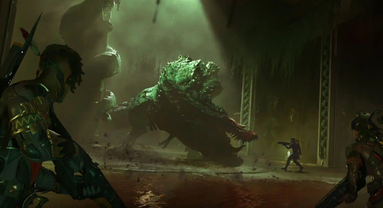 Turok: Origins от Saber Interactive — первые впечатления: кооп, динозавры и три класса