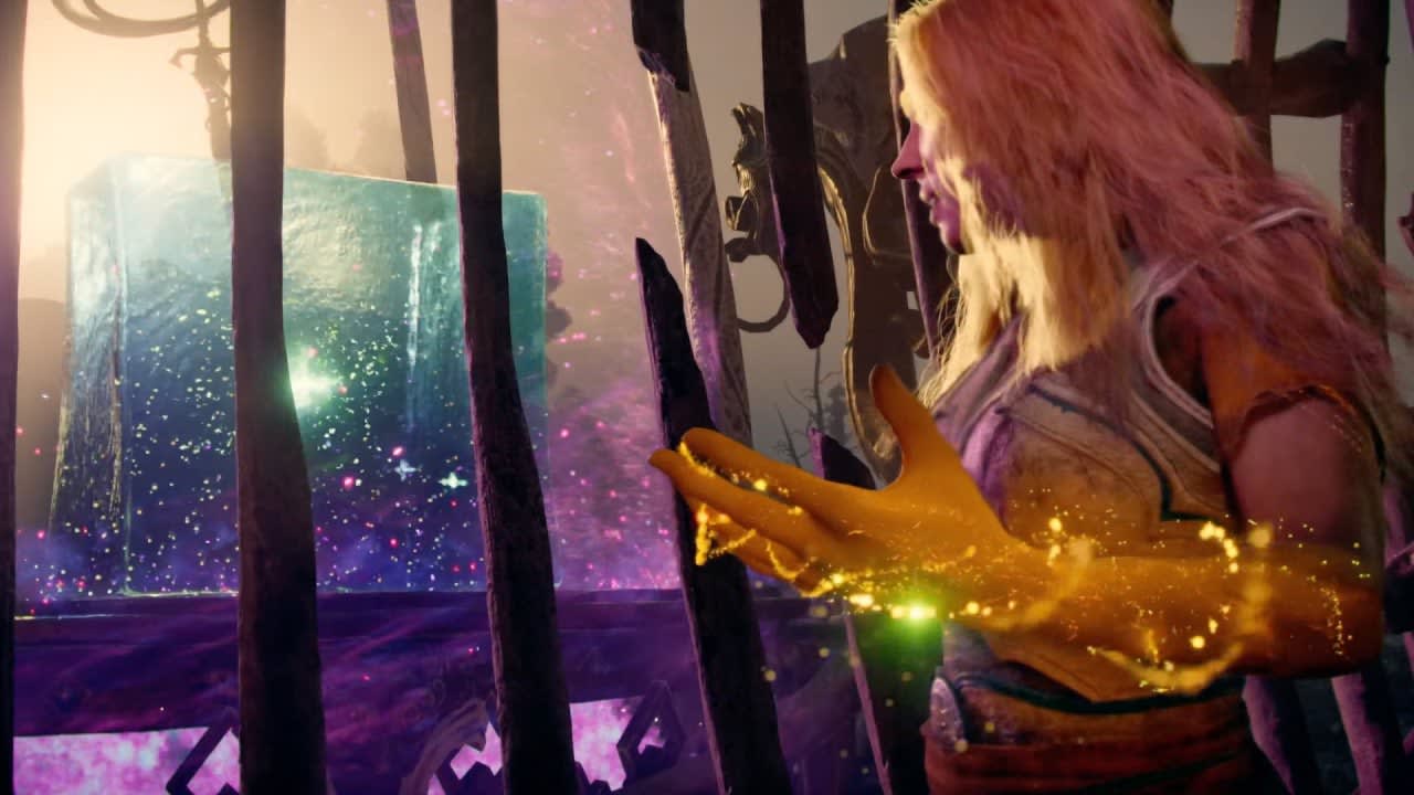 Геймдиректор Ариэль Лоуренс ответила на критику напарника главной героини God of War: Laufey — говорящего куба из желатина по имени Франк.