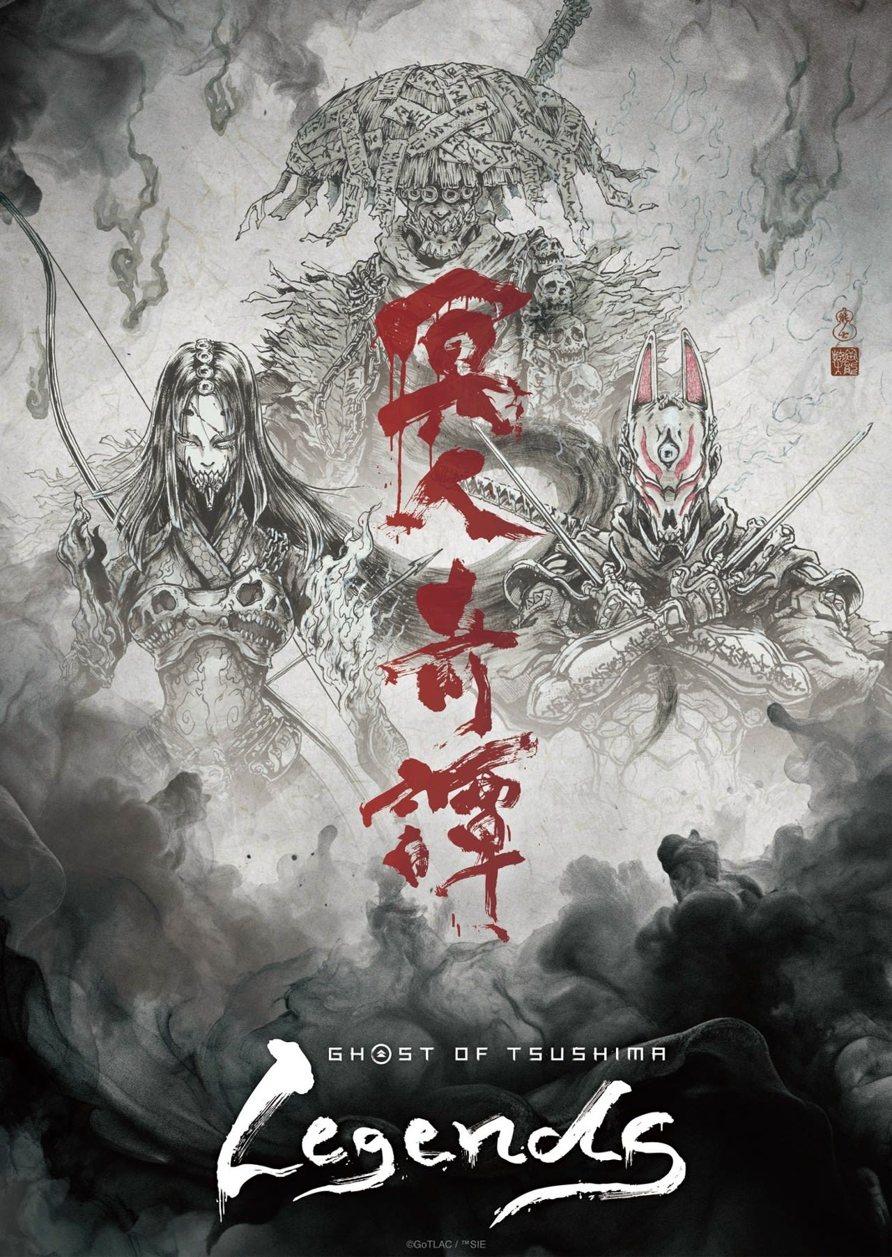 Анонсировано аниме Ghost of Tsushima по кооперативному режиму Legends