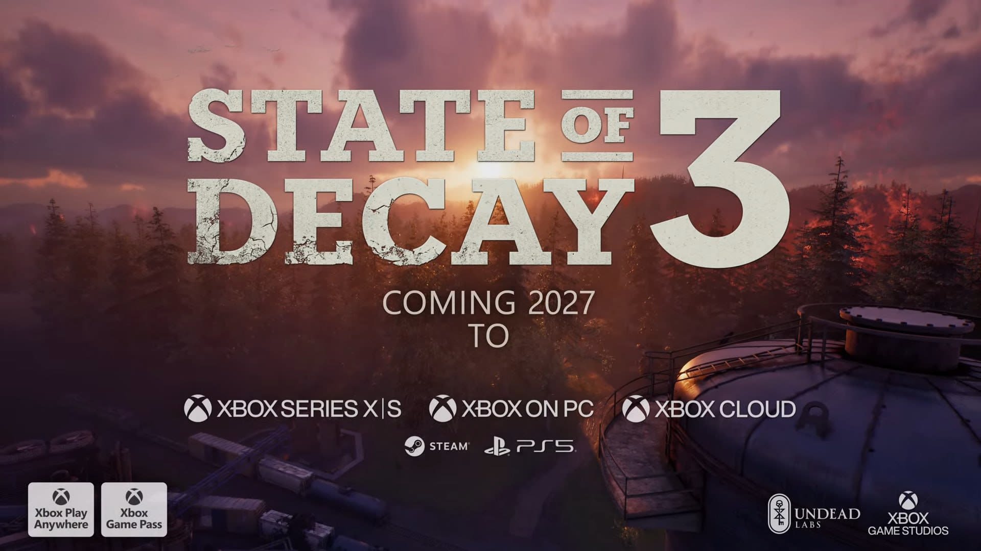 State of Decay 3 выйдет в 2027 году