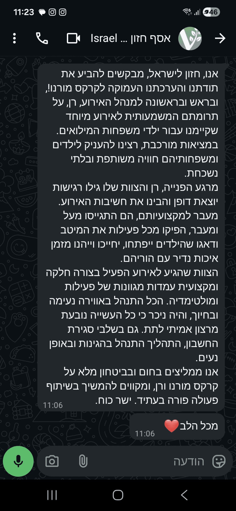 המופע של מורנו - תמונה