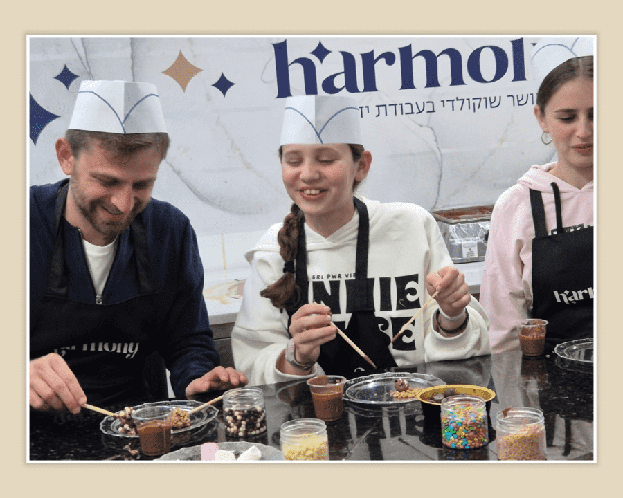 הרמוני שוקולד ופרלינים - תמונה