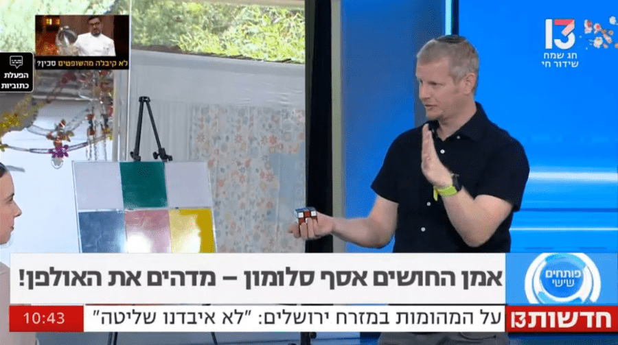 אמן החושים מהטלויזיה  - אסף - תמונה