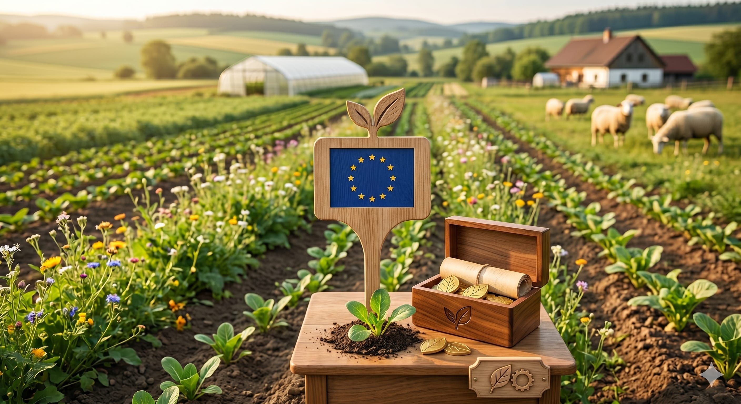 Nový CAP 2028–2034 zavádí přechodové platby pro farmáře konvertující na ekologické hospodaření