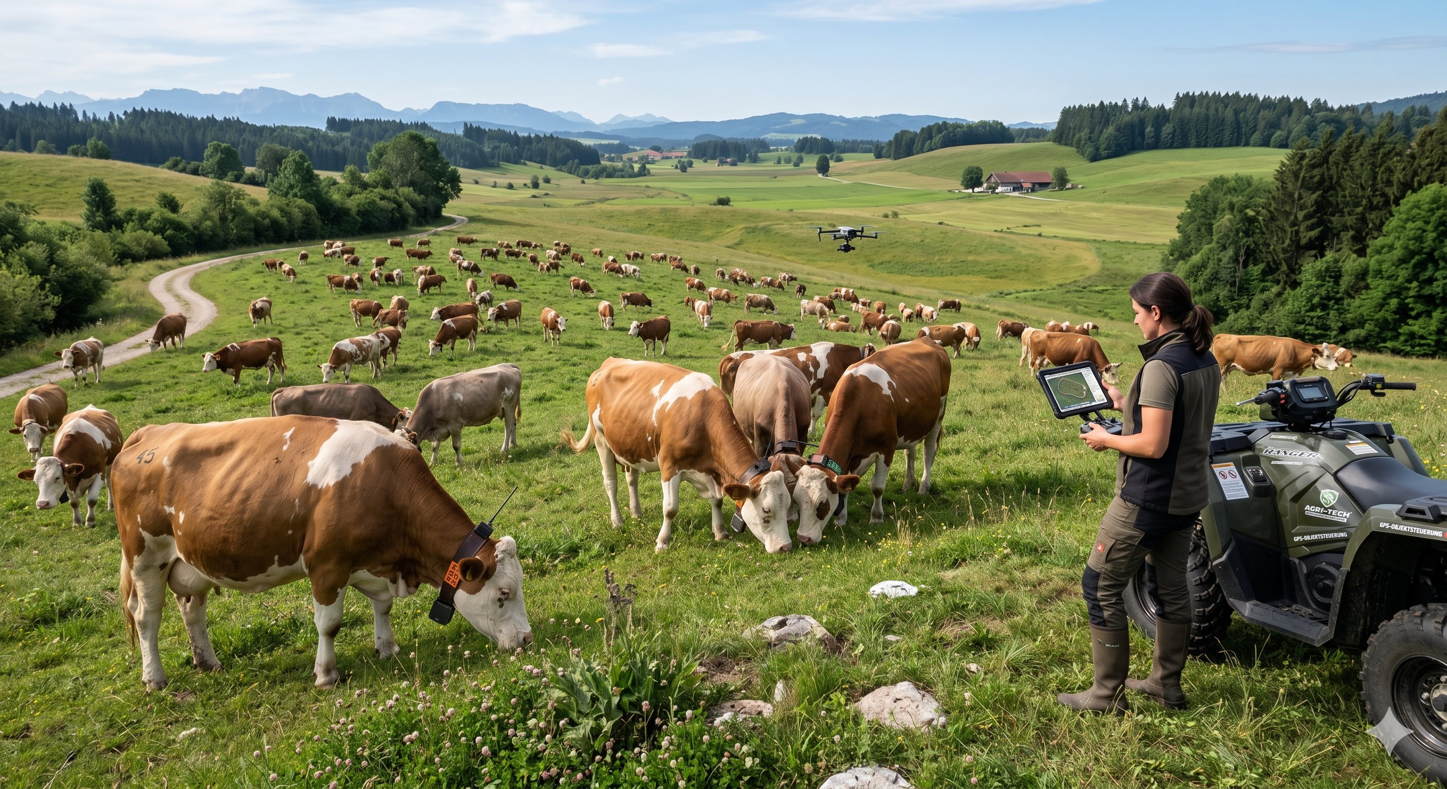 Virtuální oplocení dobývá Evropu — GPS obojky Nofence a eShepherd řídí stáda bez plotů