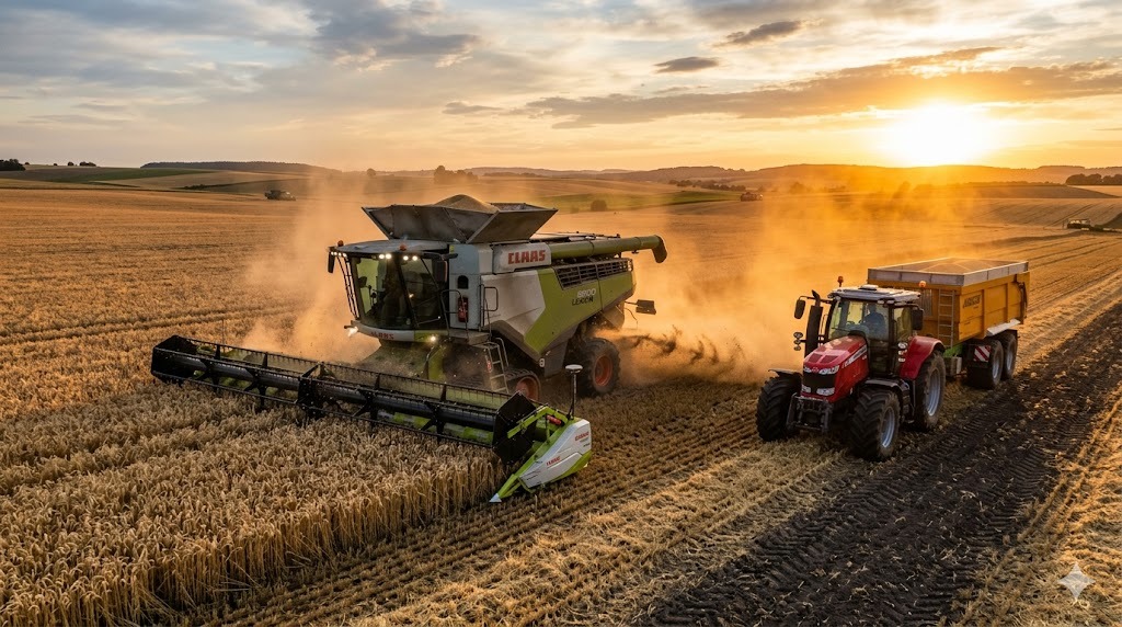 CLAAS rozšířil řadu LEXION o nový model 8500 — kombajn s motorem MAN o výkonu 549 koní vstoupil na trh sezóny 2026