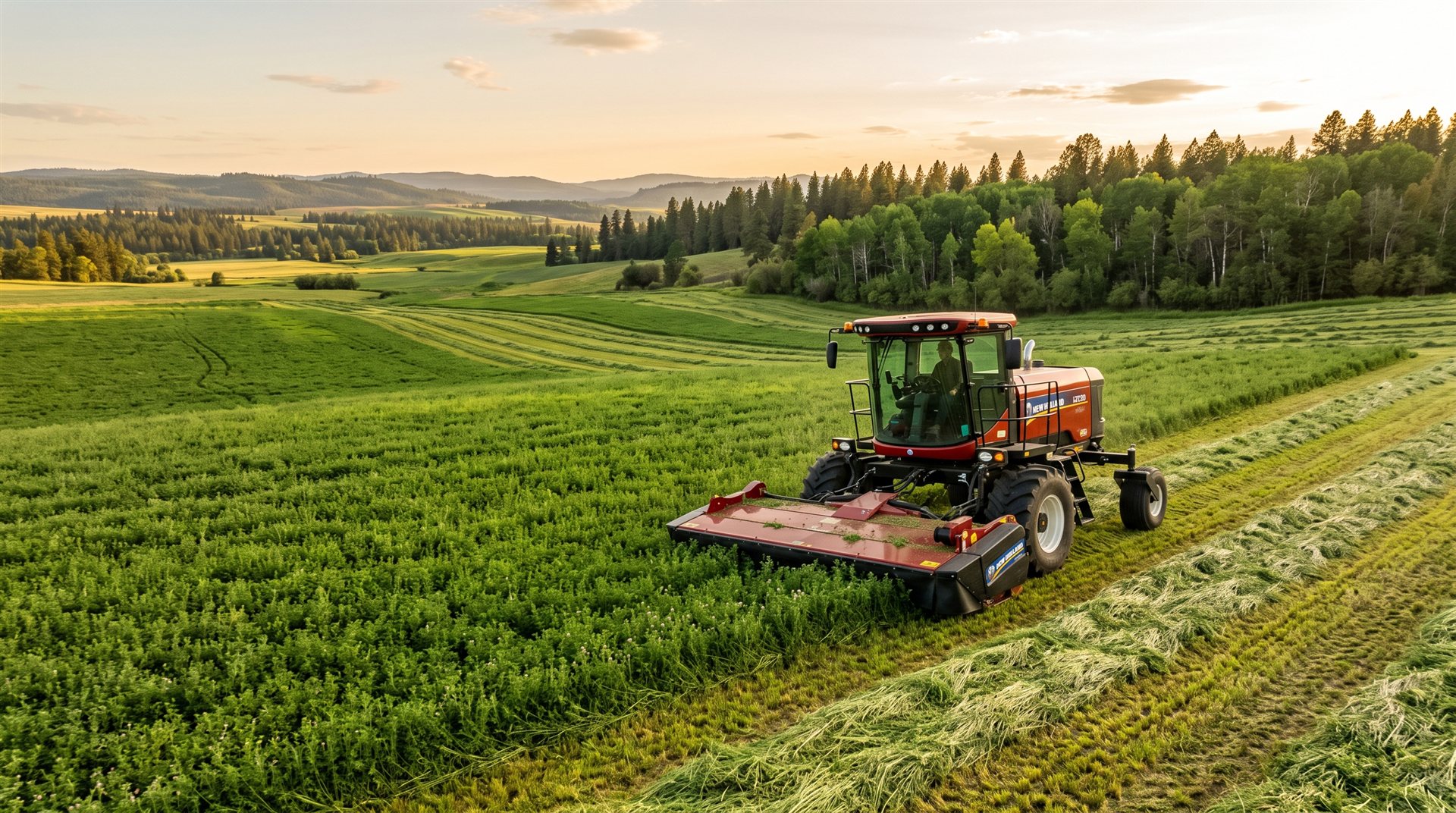 New Holland uvedl řadu Speedrower 1 — samojízdné žací mačkače s výkonem až 308 koní a mapováním výnosu
