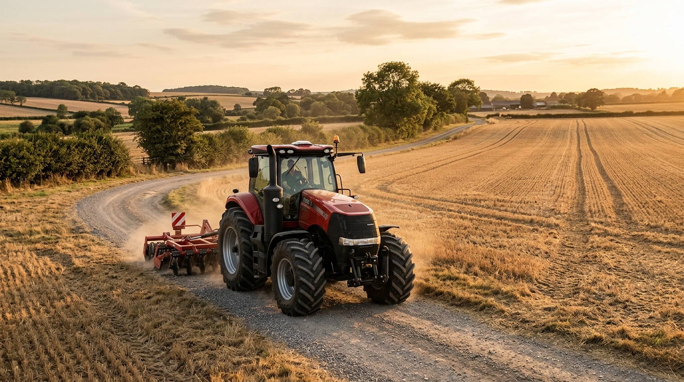 Traktory Case IH Optum si samy upravují odpružení — systém AVS získal ocenění EIMA