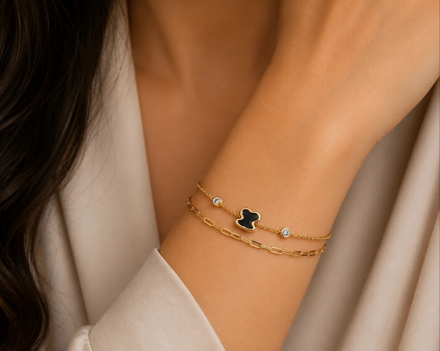 Clover Spark Chain Braclet thumbnail 2