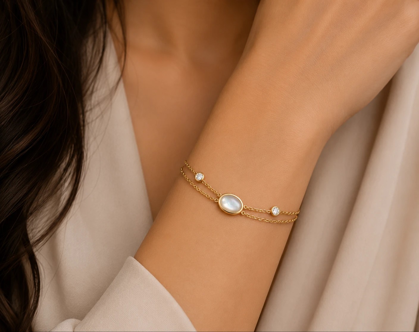 Moonlit Grace Chain Braclet thumbnail 2