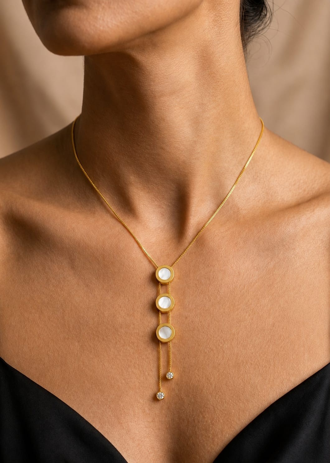 Celeste Drop Necklace thumbnail 2