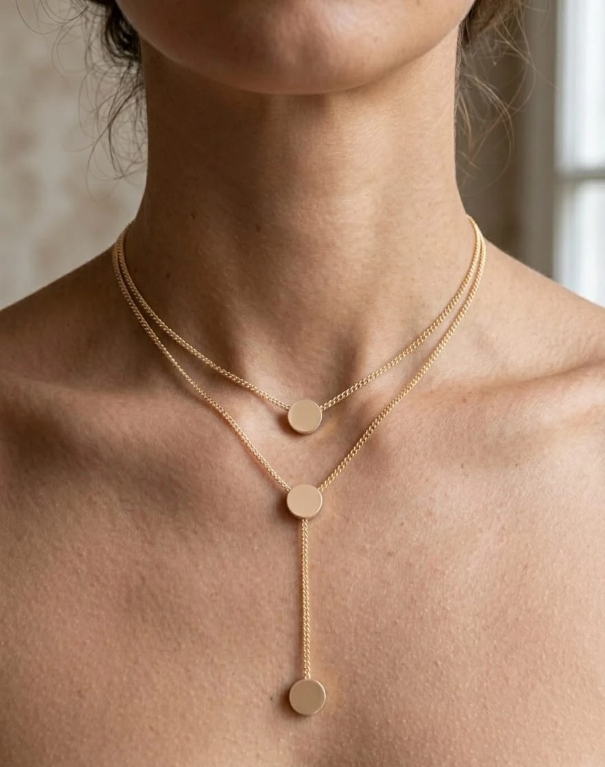 Double Chain Necklace thumbnail 2