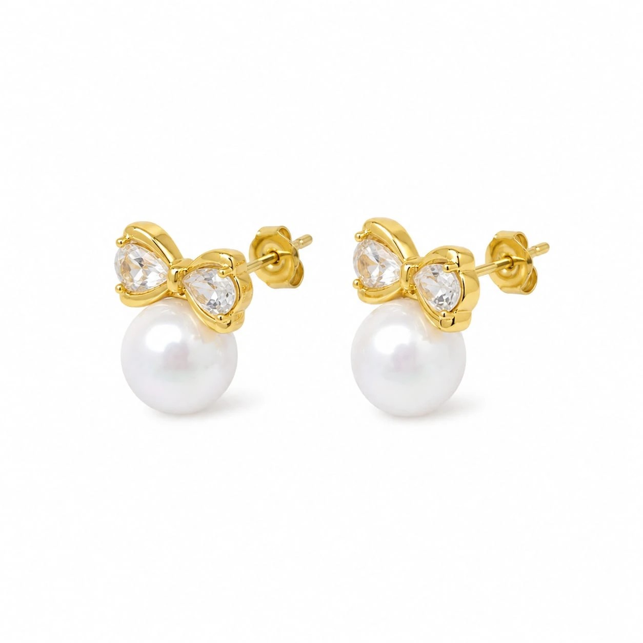 White Peral Earring thumbnail 3