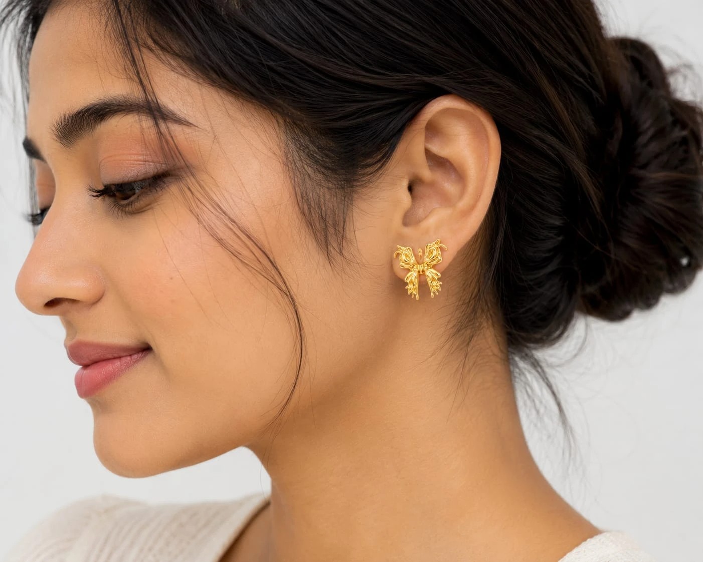 Butterfly Bow Earring thumbnail 2