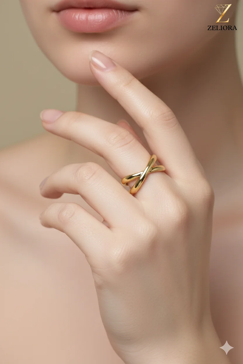 Twin Loop Ring thumbnail 2