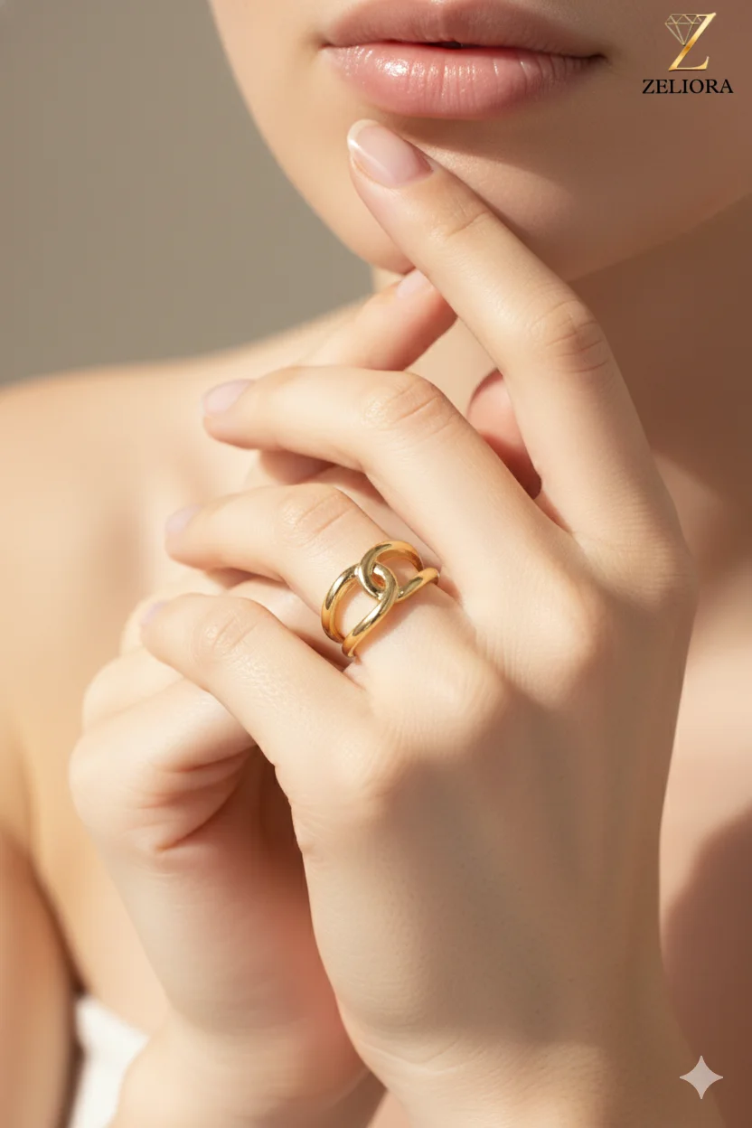 Heart Loop Ring thumbnail 2
