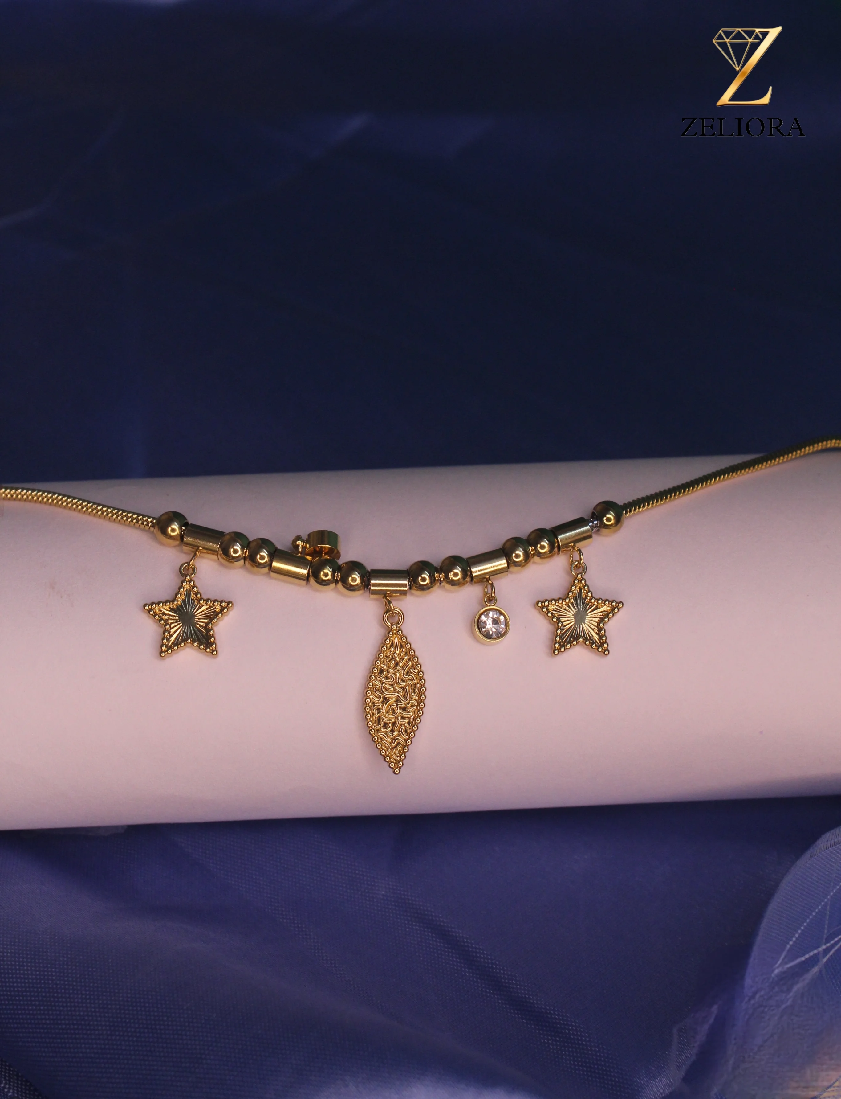 Celestial Leaf Chain Braclet thumbnail 2