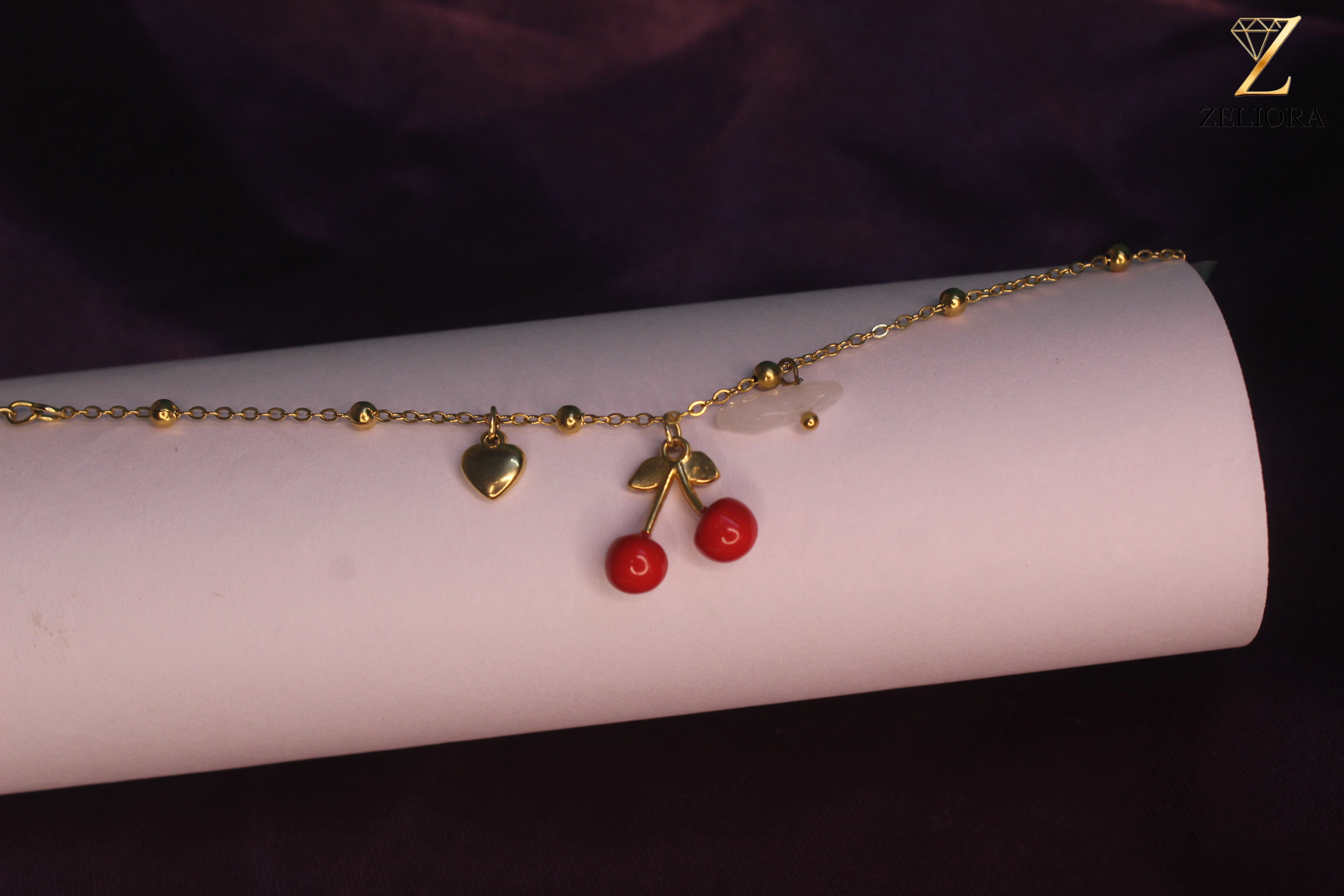 Cherry Bliss Chain Braclet thumbnail 2
