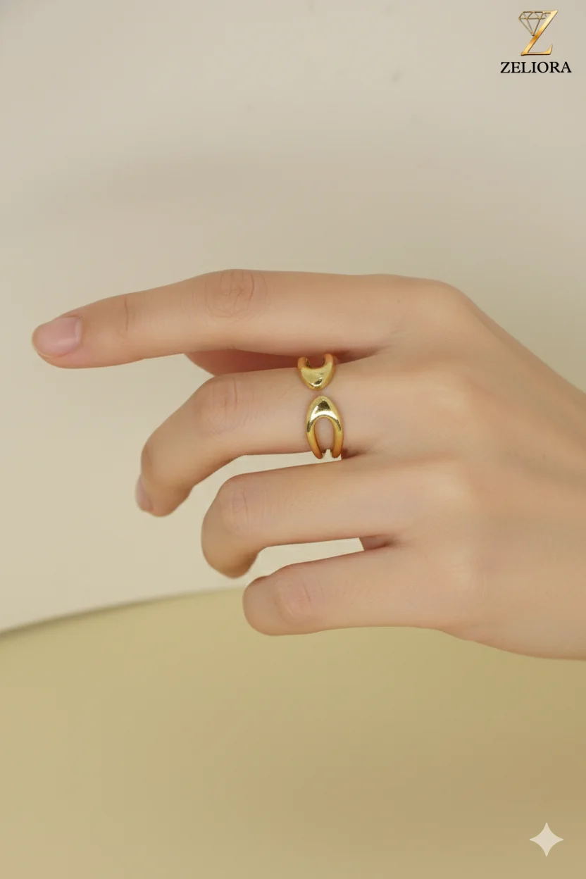 Crescent Duo Ring thumbnail 2