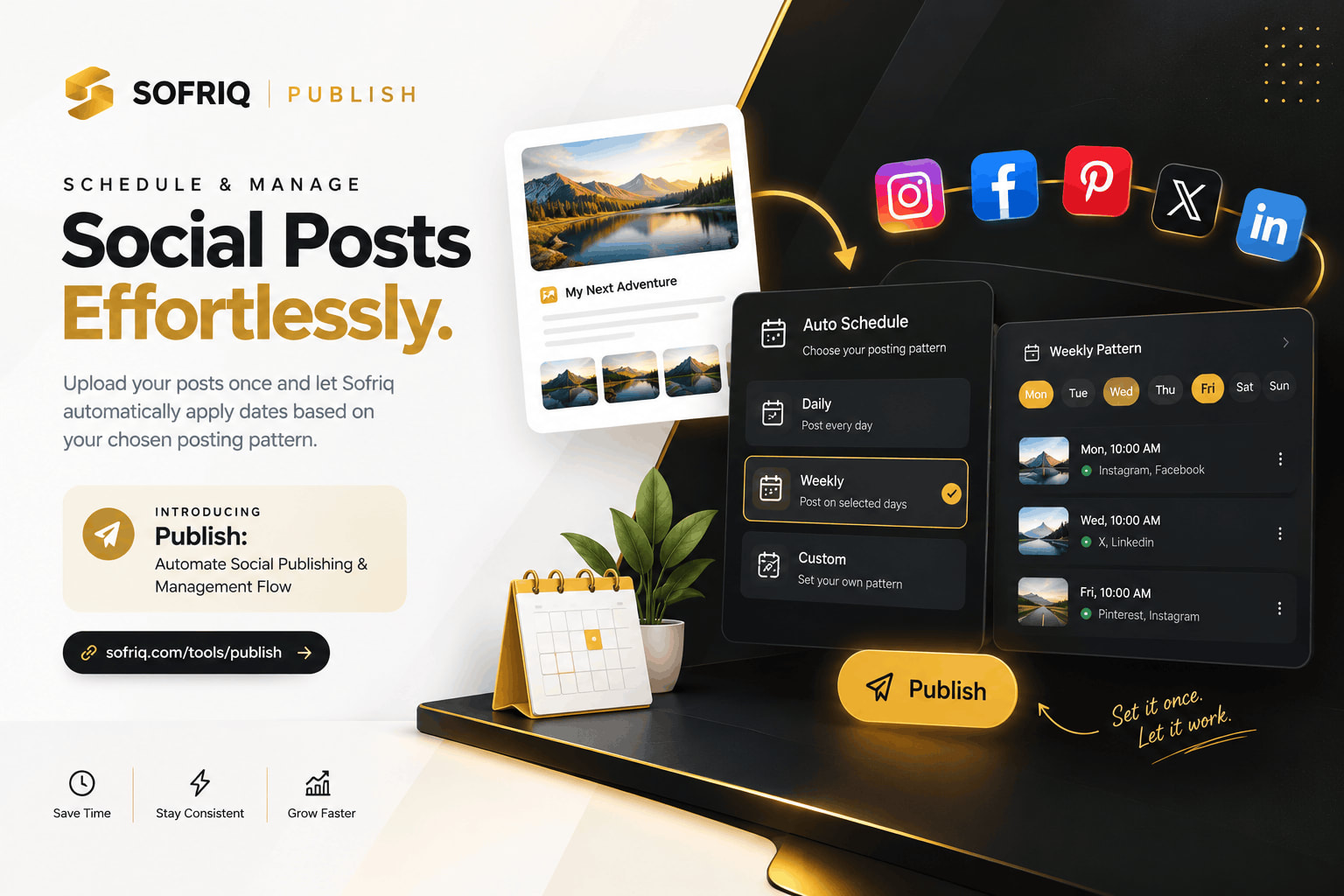 introducing sofriq publish a multi social content publishing platform