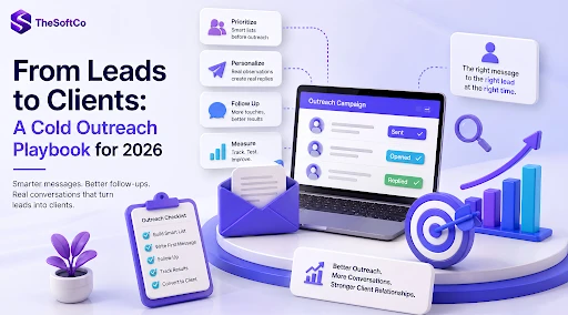 from leads to clients. cold outreach playbook