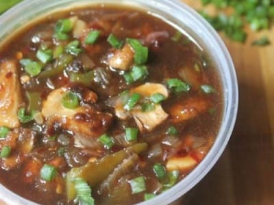 Mushroom Chilli Greavy