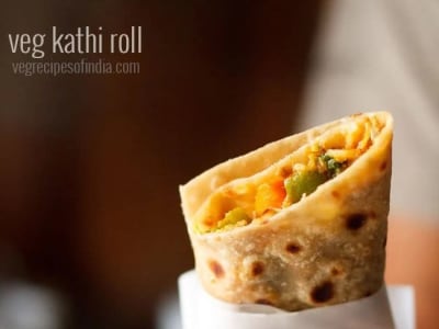 Veg Roti Roll - 1 Pics