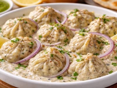 Veg Malai Momos -10 Pics