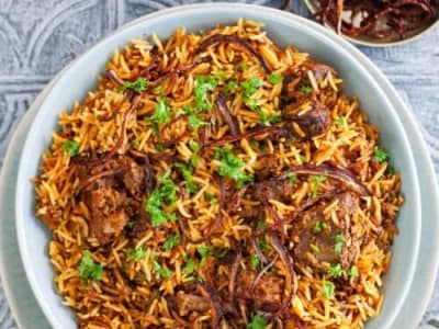 Mutton Biryani Half