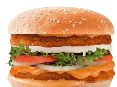 Double Decker Cheesy Burger