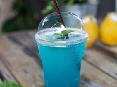 Blue Lagoon Mojito