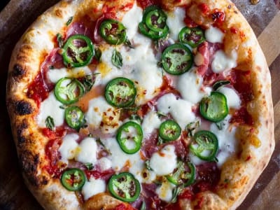 Spicy Jalpeno Pizza 10" (Medium)