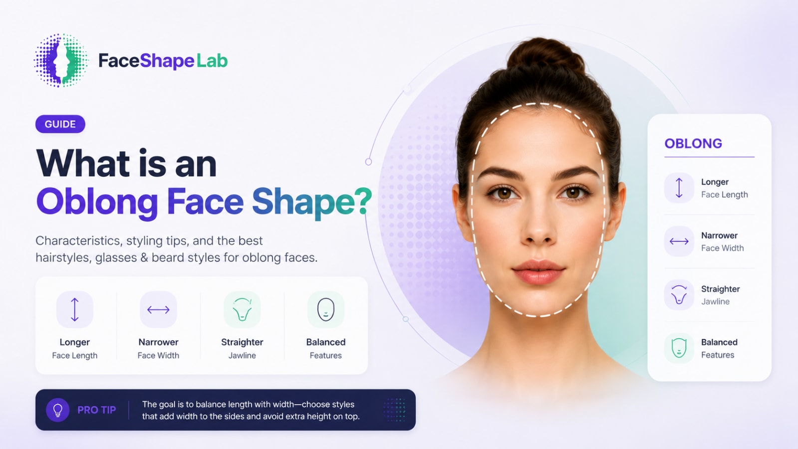 What Is an Oblong Face Shape?