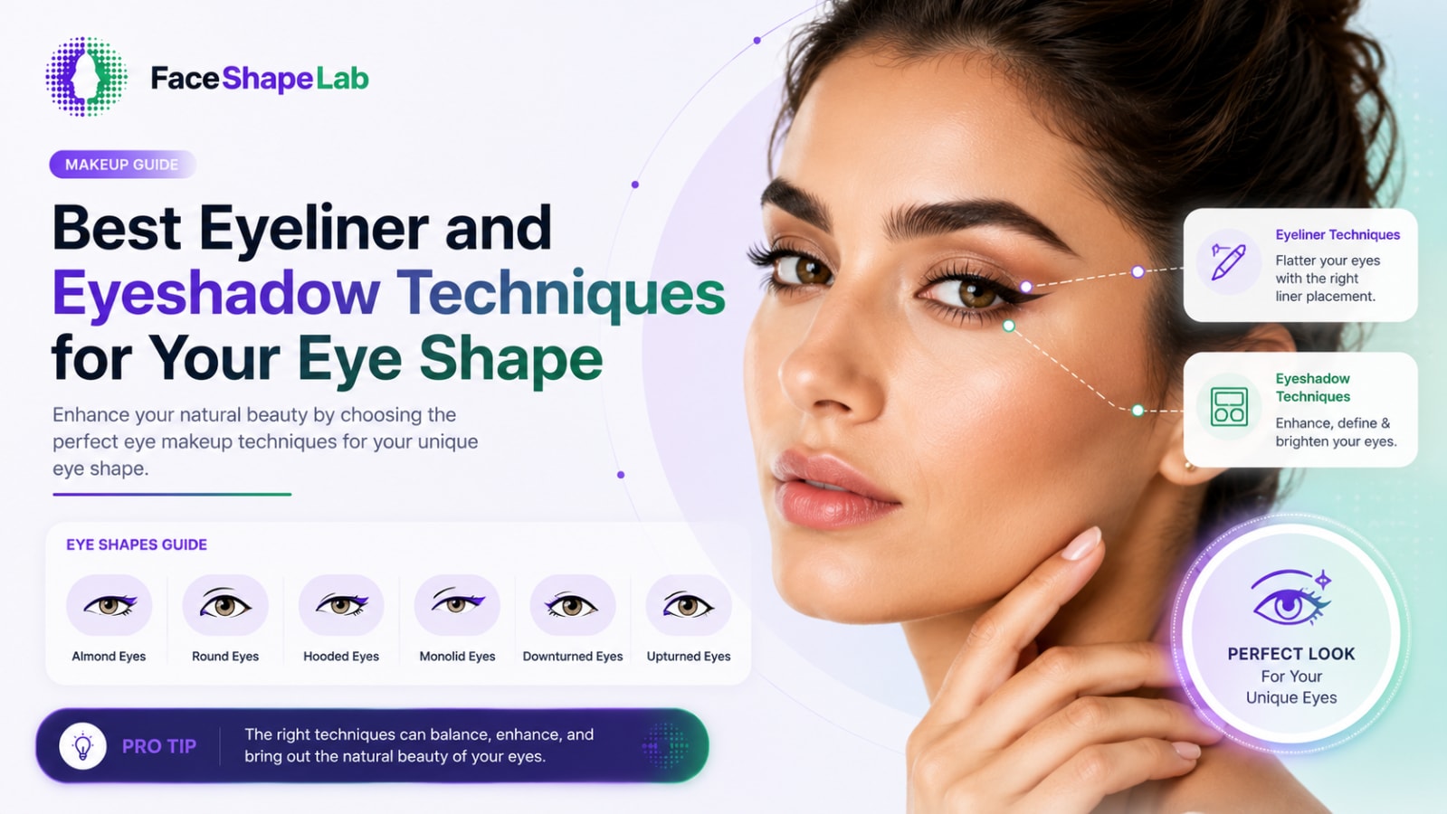 Best Eyeliner and Eyeshadow Techniques for Your Eye Shape
