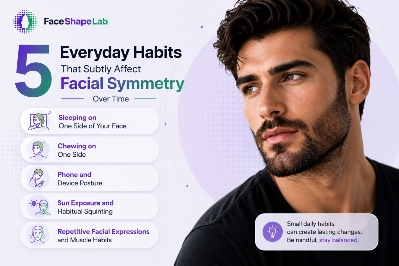 5 Everyday Habits That Subtly Affect Facial Symmetry Over Time