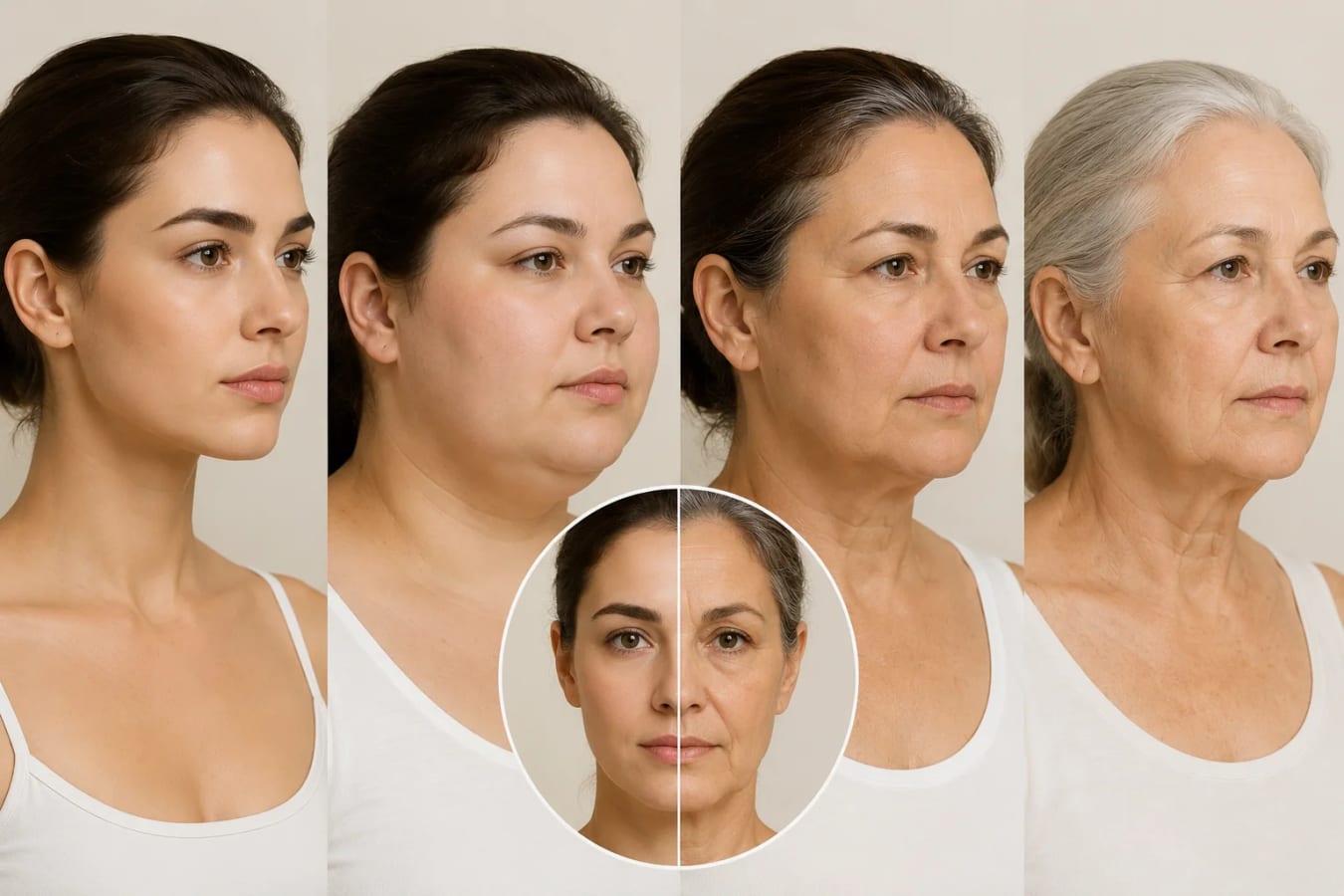 Does Your Face Shape Change With Age or Weight Loss?