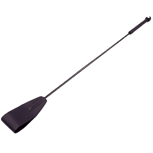 Leather Riding Crop Black