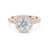Round Brilliant Diamond Ring - Rose Gold