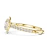 Round Brilliant Diamond Ring - Yellow Gold