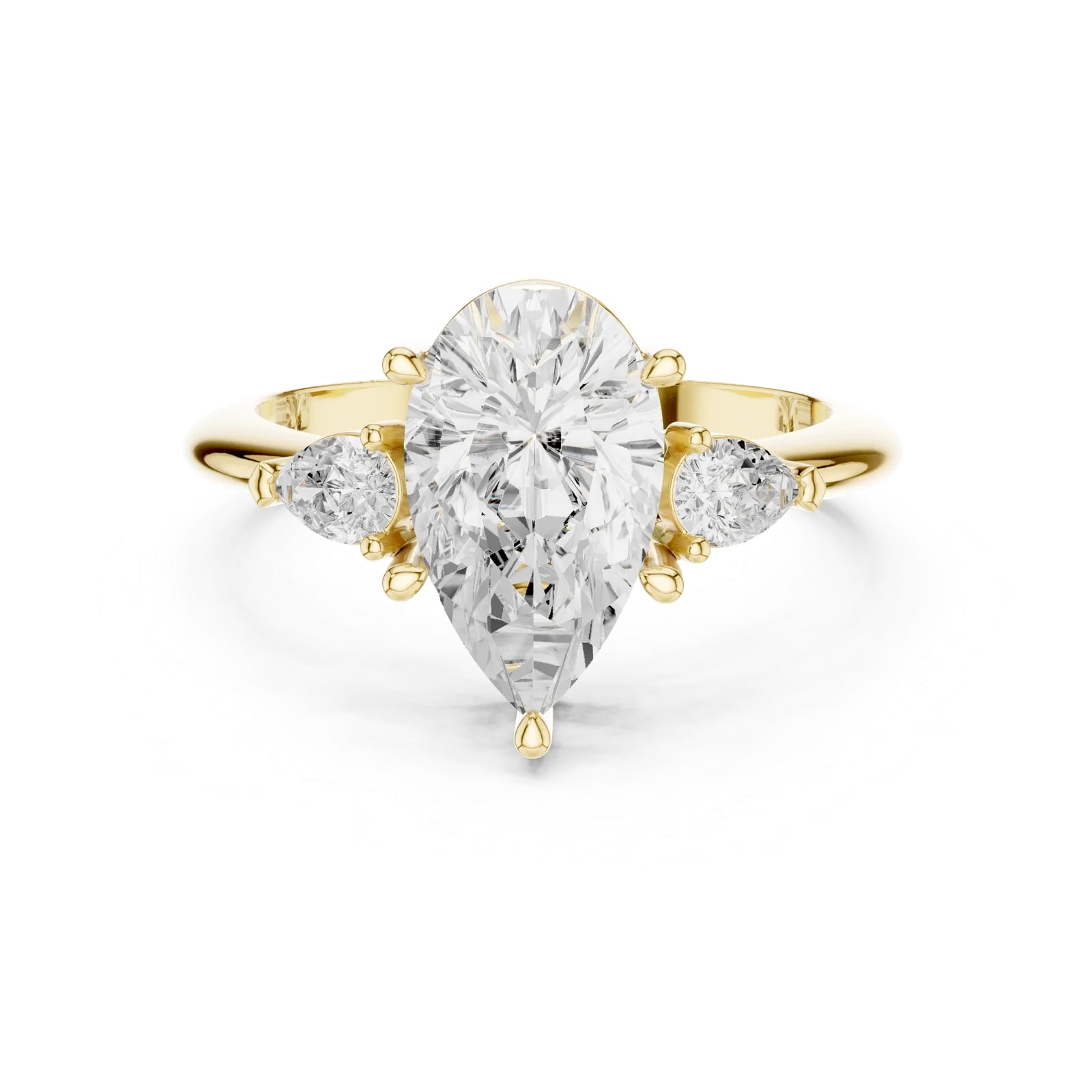 Pear Trilogy Ring